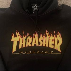 men’s medium thrasher hoodie